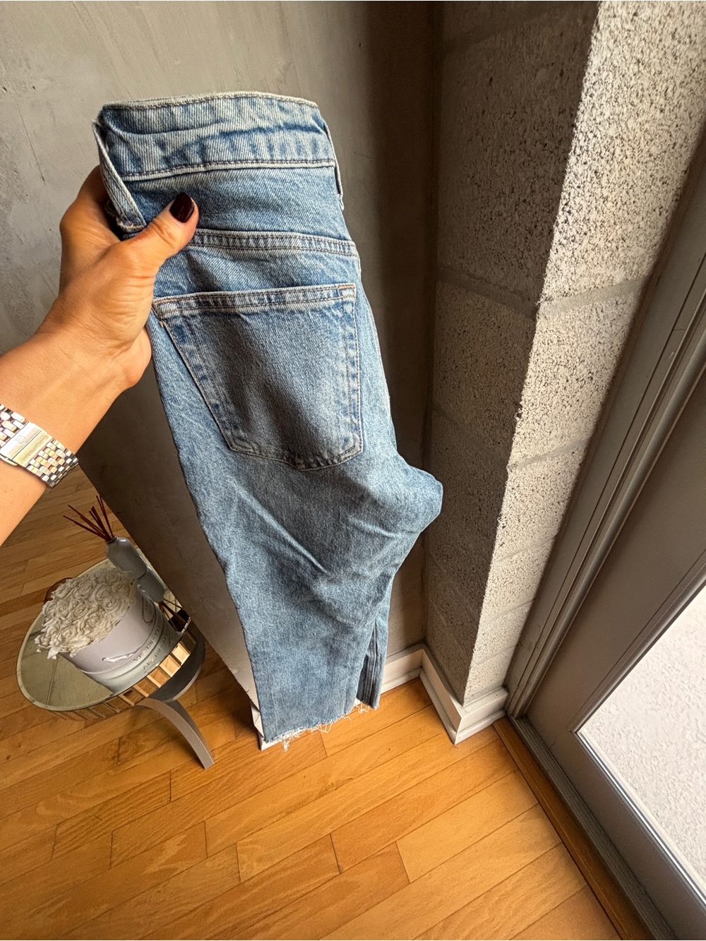 Topshop straight denim classic jeans